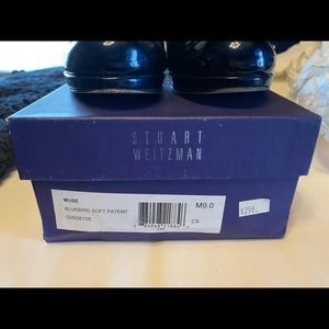 Stuart  Weitzman bluebird patent leather pumps